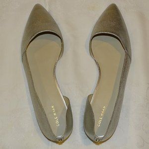 Cole Haan Silver Flats Women Size 11